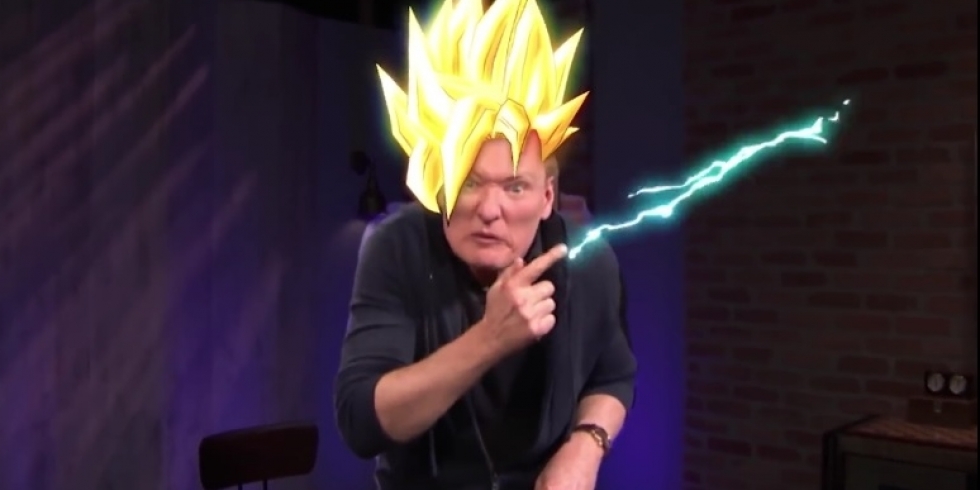 Clueless Gamer Conan O'Brien Dragon Ball Legends kuvatus