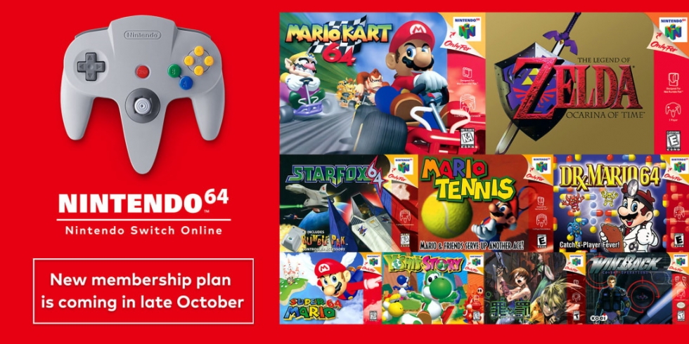 Nintendo Switch Online laajentuu ja hinnoittelu muuttuu – Nintendo 64- ja  Mega Drive -pelit mukaan valikoimiin | KonsoliFIN - Pelaamisen keskipiste