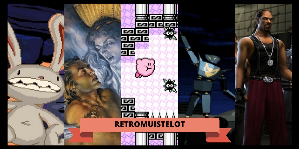 Retromuistelo banneri retromuistelot gabriel knight def jam kirby