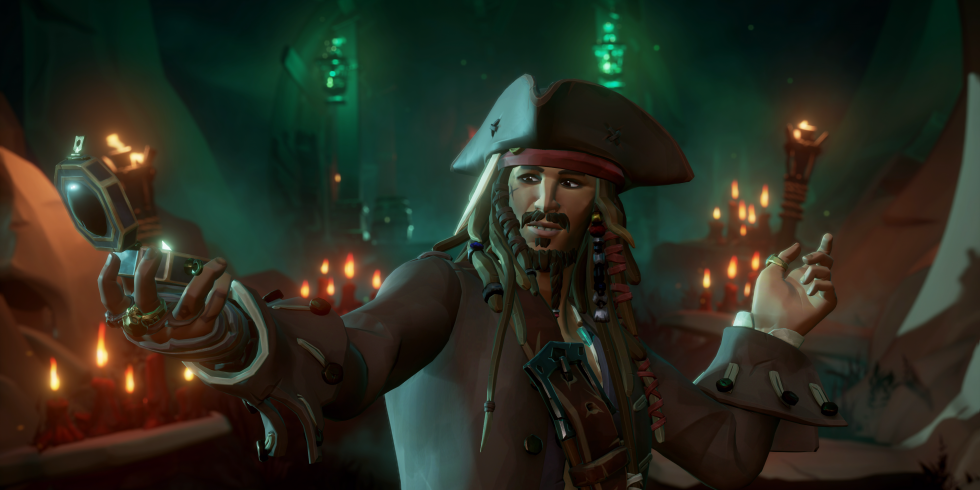 Sea of Thieves Pirates of the Caribbean Jack Sparrow