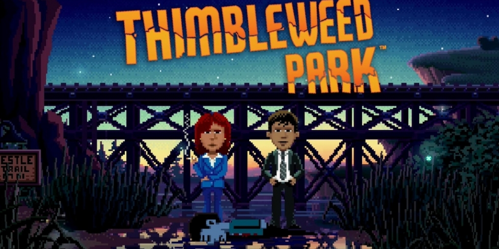 Thimbleweed Park banneri