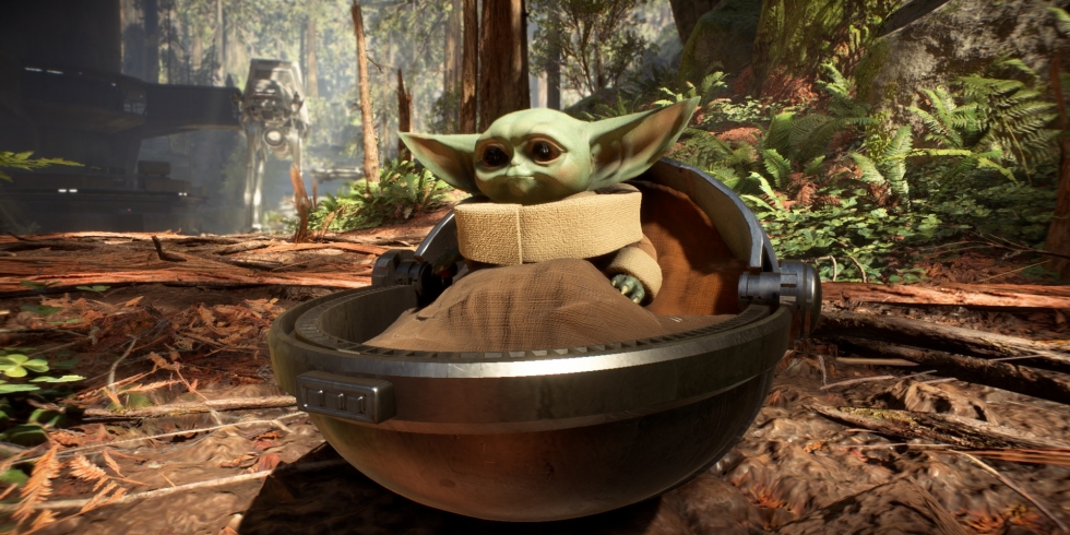 Onko Se Lintu Onko Se Lentokone Ei Se On Baby Yoda Star Wars Battlefront Ii Ssa Konsolifin Pelaamisen Keskipiste