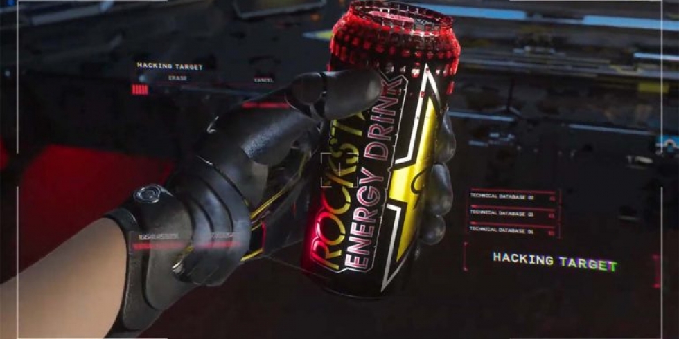 Cyberpunk 2077 Samurai Cola Rockstar Energy