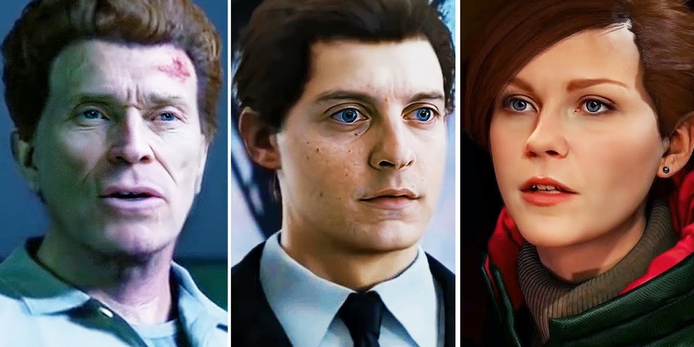 Marvel's Spider-Man Deepfake Tobey Maguire Kirsten Dunst Willem Dafoe