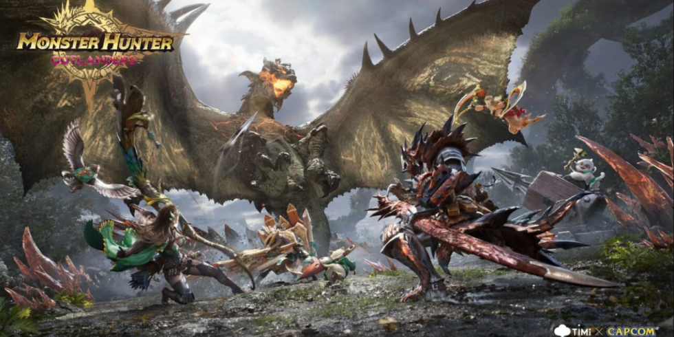 Monster Hunter Outlanders, Capcom. mobiilipeli, peli