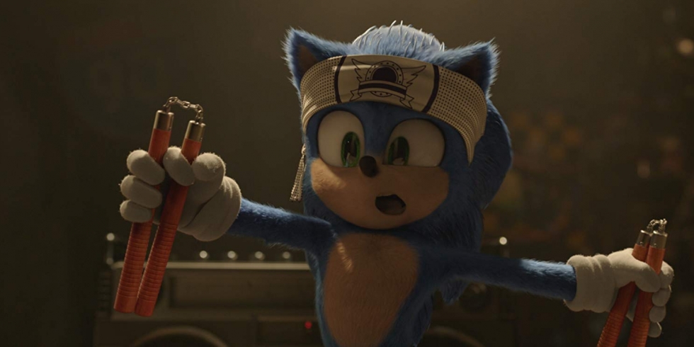 Sonic the Movie sankari ja tutulta näyttävä logo