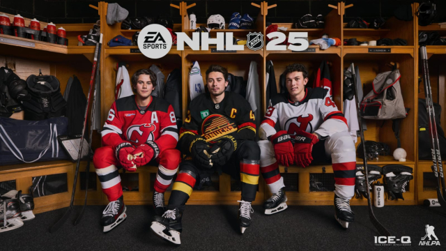 NHL 25 Hughes brothers