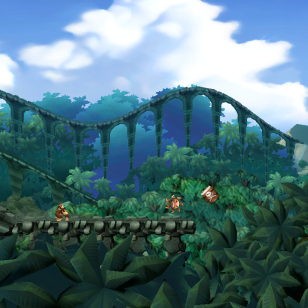 Donkey Kong Country Returns HD_Vehreää