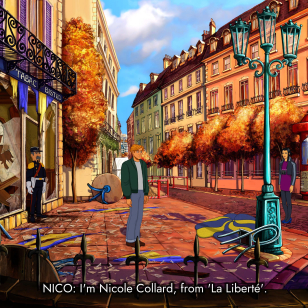 Broken Sword – Shadow of the Templars: Reforged_George ja Nico kohtaavat ensi kertaa