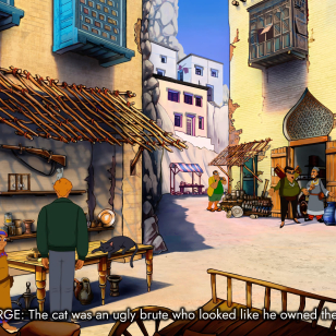 Broken Sword – Shadow of the Templars: Reforged_Kissa kuin maanomistaja