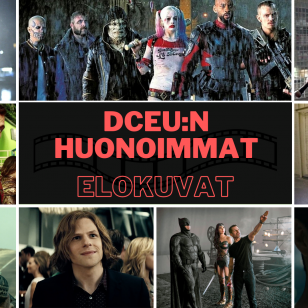 DCEU DC Huonoimmat elokuvat