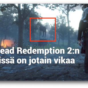 Red Dead Redemption 2 eläimissä on jotain vikaa