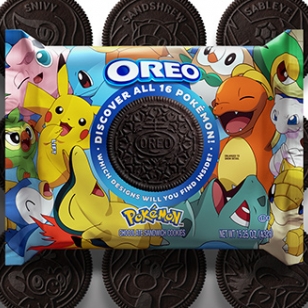 Oreo Pokémon keksejä