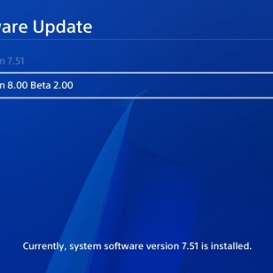 PS4 update 8.00 beeta