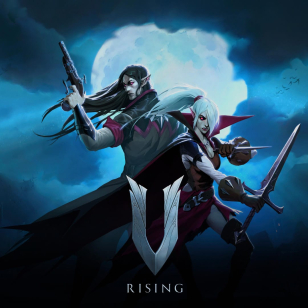 V Rising title screen