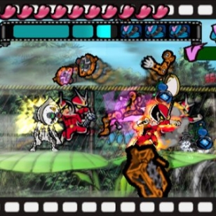 Viewtiful Joe 2:ssa ei co-op-moodia