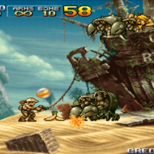 PSP:n Metal Slug -kokoelma Eurooppaan