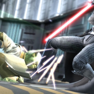 Soulcaliburin Yoda PS3:lle ja Darth Vader X360:lle