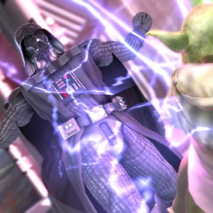 Soulcaliburin Yoda PS3:lle ja Darth Vader X360:lle