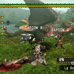 PSP:n Monster Hunterista demo