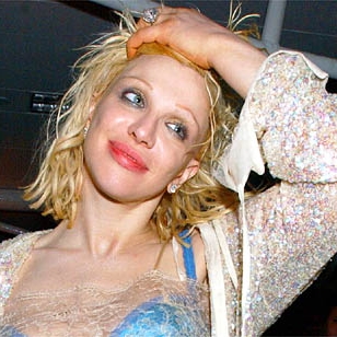 Courtney Love raivoissaan digitaali-Kurtista