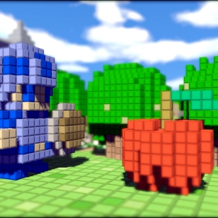 3D Dot Game Heroes Eurooppaankin toukokuussa