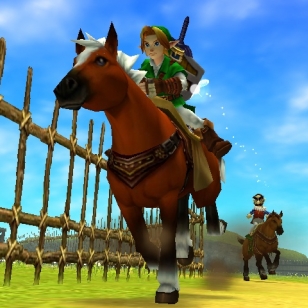 Uusia kuvakaappauksia Ocarina of Time 3D:stä