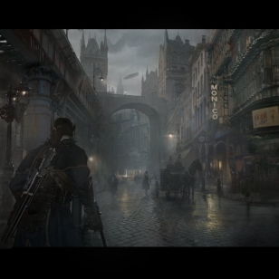 Pelikuvaa PlayStation 4 -yksinoikeuspelistä The Order: 1886