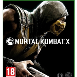 Scorpion komistaa Mortal kombat X:n kantta