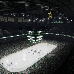 NHL 15 -kuvissa Dallas Starsin ja Vancouver Canucksin areenat