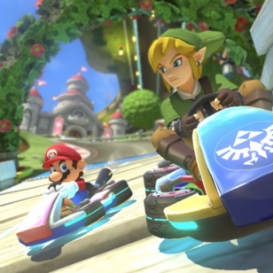 Mario Kart 8 kaahaa F-Zeron, Zeldan ja muiden pelien maisemiin