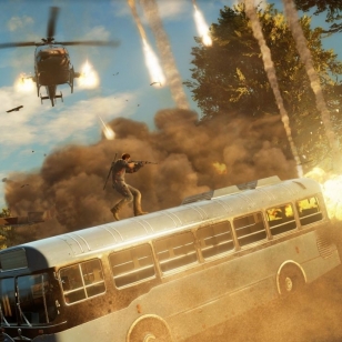 Just Cause 3 -kuvakavalkadi tarjoaa eeppistä toimintaa